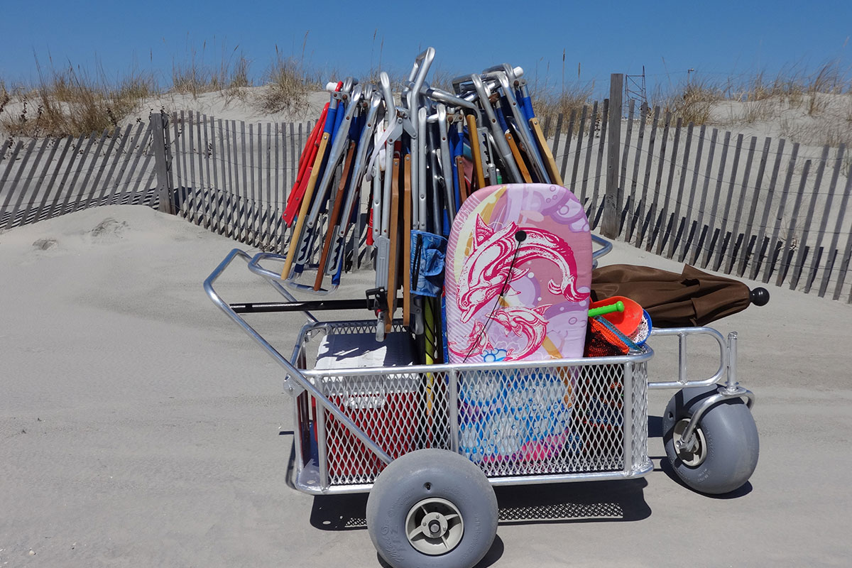 40” Deluxe Beach Buggy Cart
