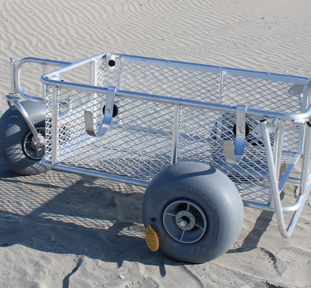 48” Deluxe Beach Buggy Cart  Phoenix Beach Buggy, Beach Cart